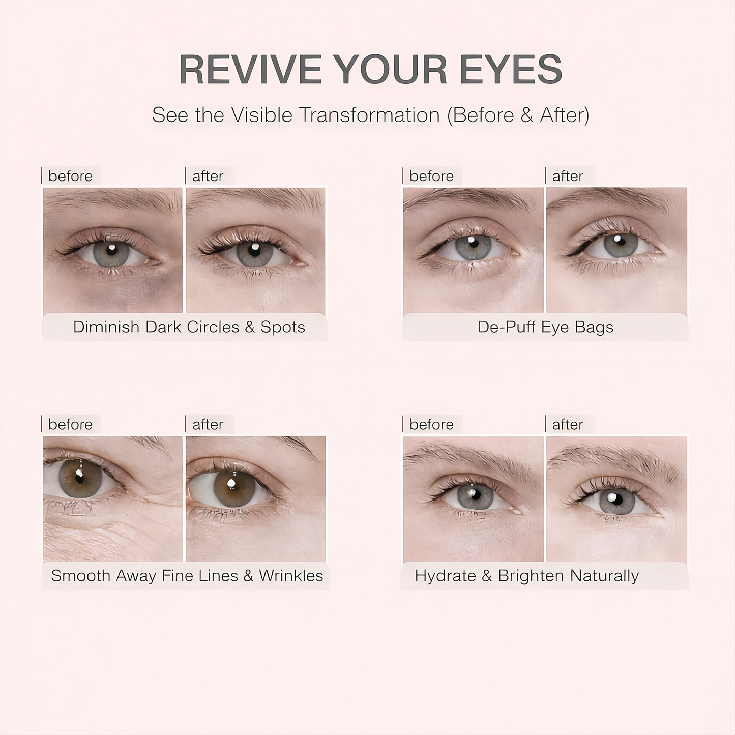 Eye Mask with Bio-Collagen, Peptide Complex & Vitamin C